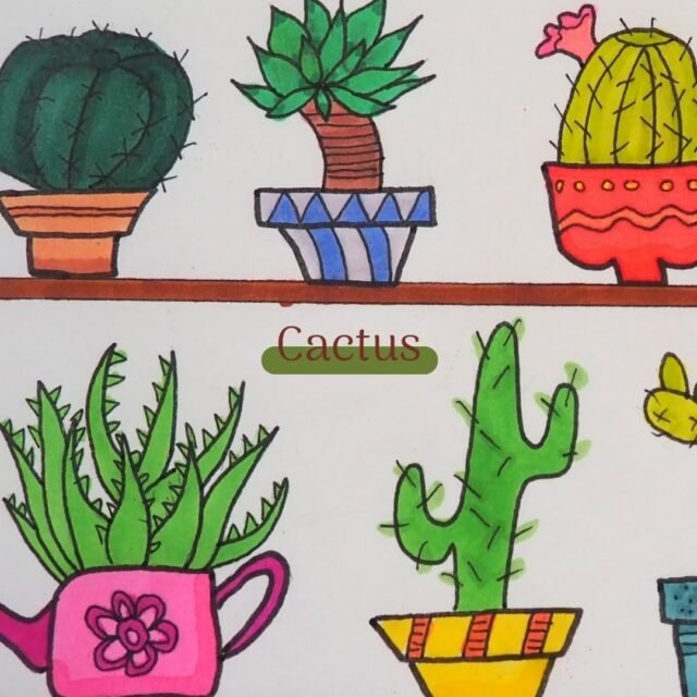 Cactus 🌵
[Feutres à alcool - Papier layout 70g FSC - Format 10x15 cm] 

❓️Pour survivre dans leur milieu naturel, les cactus fleurissent la nuit : ils ont adapté leur cycle à celui des d’animaux pollinisateurs nocturnes. Dans les milieux riches en pollinisateurs diurnes : ils fleurissent de jour. La survie : une affaire d’adaptation 💪

#illustration #promarker #cactus #plantes #nature #nantes